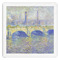 Waterloo Bridge by Claude Monet Paper Dinner Napkin - Front View