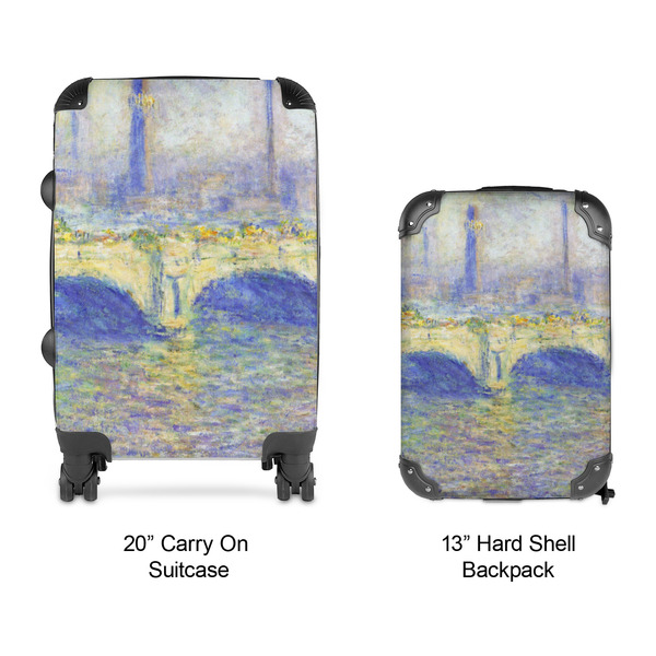 Waterloo Bridge by Claude Monet Suitcase Set 4 - APPROVAL