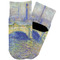 Waterloo Bridge by Claude Monet Toddler Ankle Socks - Single Pair - Front and Back