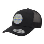 Waterloo Bridge by Claude Monet Trucker Hat - Black