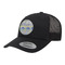 Waterloo Bridge by Claude Monet Trucker Hat - Black