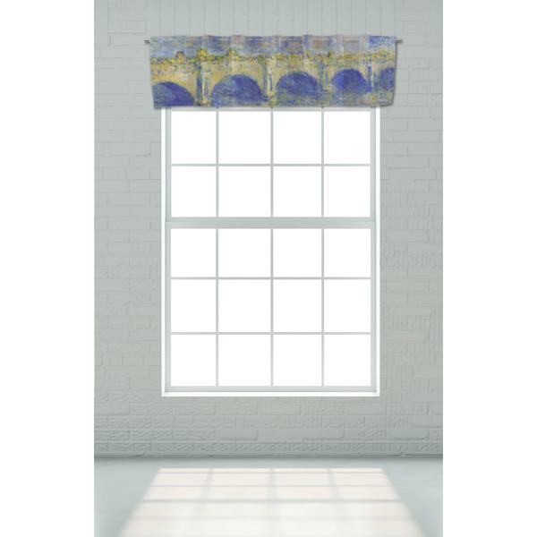 Waterloo Bridge by Claude Monet Valance - On window