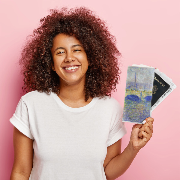 Waterloo Bridge by Claude Monet Vinyl Document Holder - LIFESTYLE