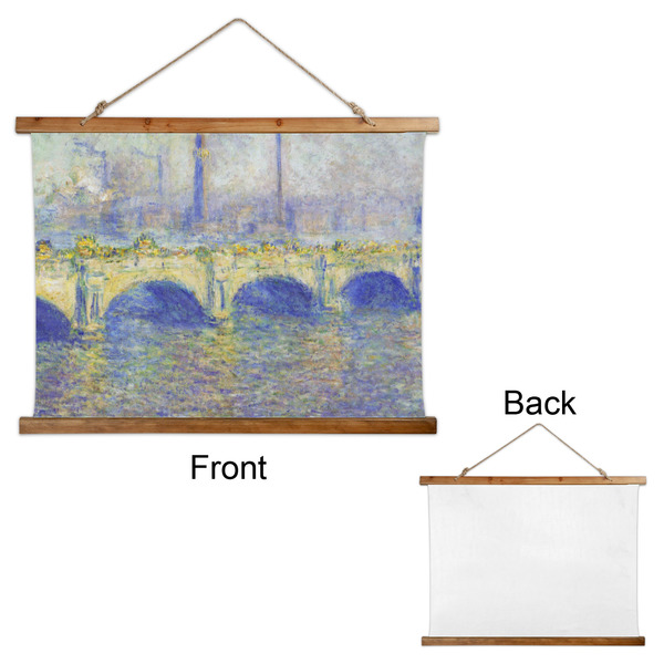 Waterloo Bridge by Claude Monet Wall Hanging Tapestry - Landscape - APPROVAL