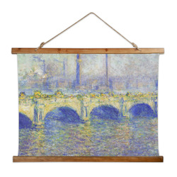 Waterloo Bridge by Claude Monet Wall Hanging Tapestry - Wide