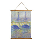 Waterloo Bridge by Claude Monet Wall Hanging Tapestry - Tall