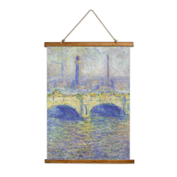 Custom Waterloo Bridge by Claude Monet Wall Hanging Tapestry - Tall