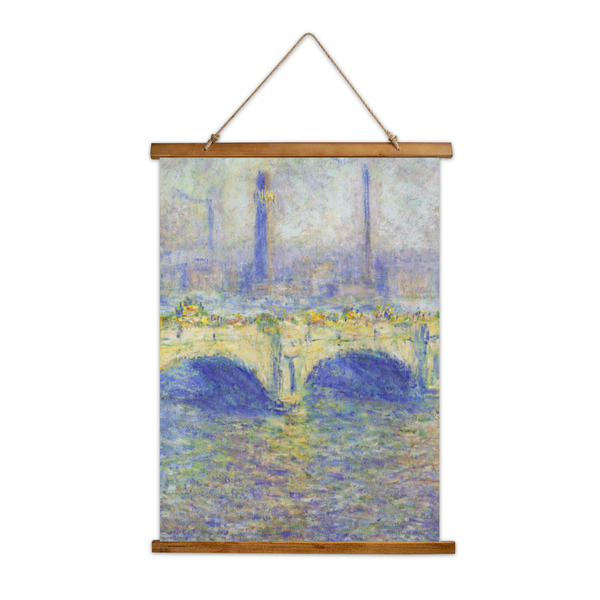 Custom Waterloo Bridge by Claude Monet Wall Hanging Tapestry - Tall