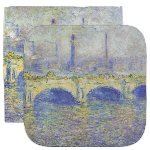 Custom Waterloo Bridge by Claude Monet Facecloth / Wash Cloth