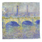 Waterloo Bridge by Claude Monet Washcloth - Front - No Soap