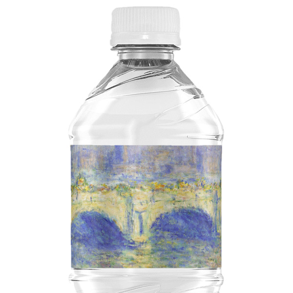 Custom Waterloo Bridge by Claude Monet Water Bottle Labels - Custom Sized