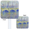 Waterloo Bridge by Claude Monet White Plastic Stir Stick - Double Sided - Approval