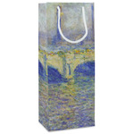 Waterloo Bridge by Claude Monet Wine Gift Bags