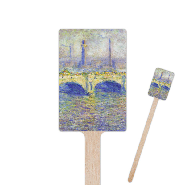Custom Waterloo Bridge by Claude Monet Rectangle Wooden Stir Sticks