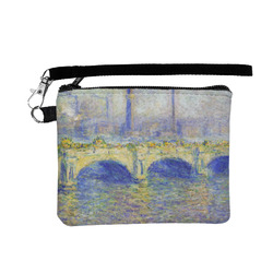 Waterloo Bridge by Claude Monet Wristlet ID Case