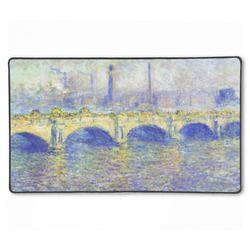 Waterloo Bridge by Claude Monet XXL Gaming Mouse Pad - 24" x 14"
