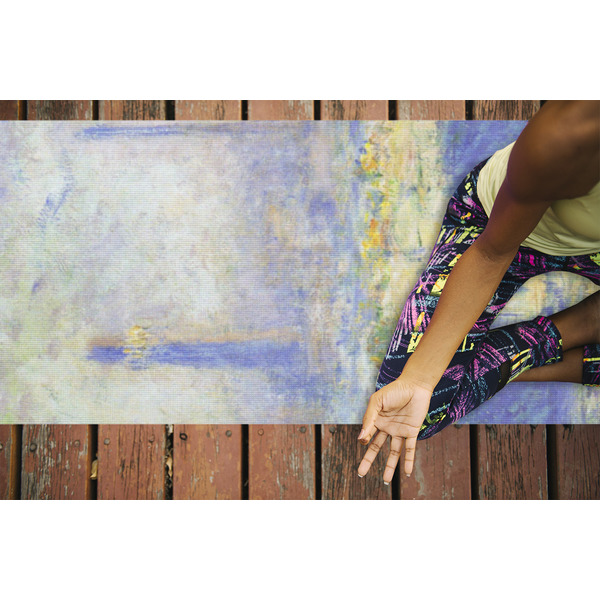 Waterloo Bridge by Claude Monet Yoga Mats - LIFESTYLE