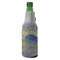 Waterloo Bridge by Claude Monet Zipper Bottle Cooler - ANGLE (bottle)
