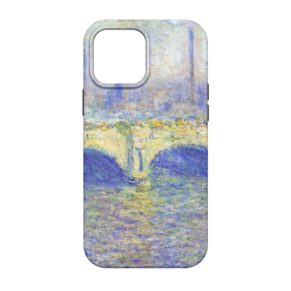 Waterloo Bridge by Claude Monet iPhone 13 Tough Case - Back