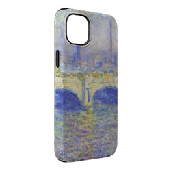 Waterloo Bridge by Claude Monet iPhone Case - Rubber Lined - iPhone 14 Pro Max