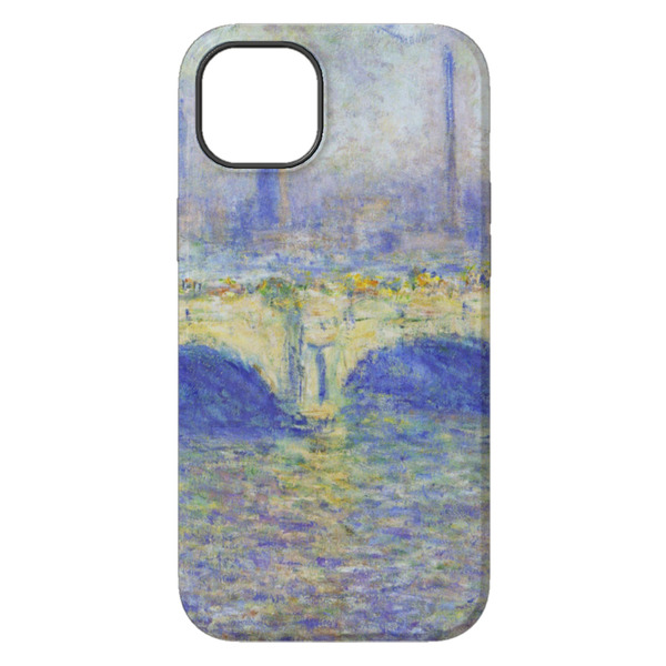 Waterloo Bridge by Claude Monet iPhone 14 Pro Max Tough Case - Back