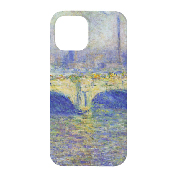Waterloo Bridge by Claude Monet iPhone 15 Case - Back