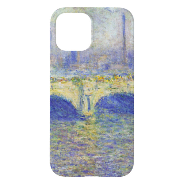 Waterloo Bridge by Claude Monet iPhone 15 Pro Max Case - Back
