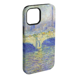 Waterloo Bridge by Claude Monet iPhone Case - Rubber Lined - iPhone 15 Pro Max