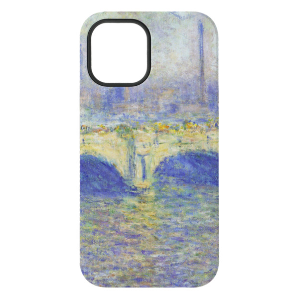 Waterloo Bridge by Claude Monet iPhone 15 Pro Max Tough Case - Back