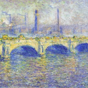 Waterloo Bridge by Claude Monet