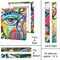 Abstract Eye Painting 11x14 - Canvas Print - Approval