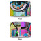 Abstract Eye Painting 12" Drum Lampshade - APPROVAL (Poly Film)