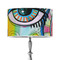 Abstract Eye Painting 12" Drum Lamp Shade - Poly-film