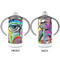 Abstract Eye Painting 12 oz Stainless Steel Sippy Cups - APPROVAL