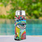 Abstract Eye Painting Can Cooler - Tall 12oz - In Context