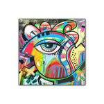 Abstract Eye Painting Wood Print - 12x12