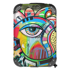 Abstract Eye Painting Kids Hard Shell Backpack