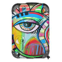 Abstract Eye Painting Kids Hard Shell Backpack