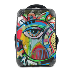 Abstract Eye Painting 15" Hard Shell Backpack