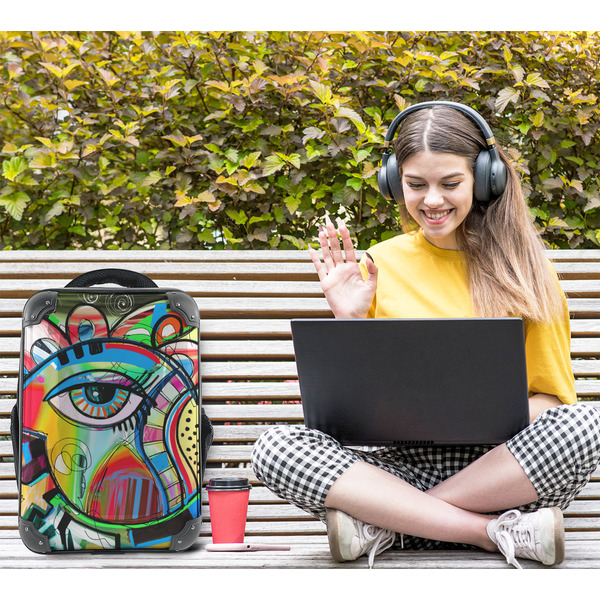 Abstract Eye Painting 15" Backpack - LIFESTYLE