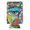 Abstract Eye Painting 16oz Can Sleeve - FRONT (flat)