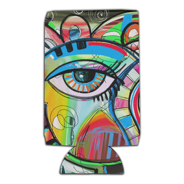 Abstract Eye Painting 16oz Can Sleeve - Set of 4 - FRONT