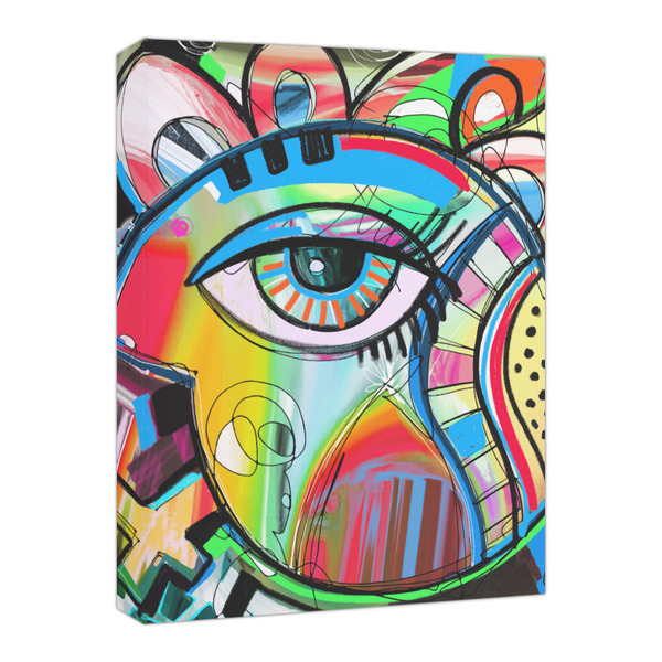 Custom Abstract Eye Painting Canvas Print - 16x20