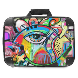 Abstract Eye Painting Hard Shell Briefcase - 18"