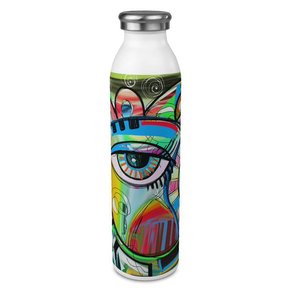 Custom Abstract Eye Painting 20oz Stainless Steel Water Bottle - Full Print