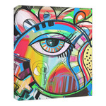 Abstract Eye Painting Canvas Print - 20x24
