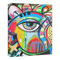 Abstract Eye Painting 20x24 - Canvas Print - Angled View
