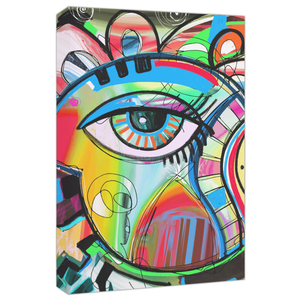 Custom Abstract Eye Painting Canvas Print - 20x30