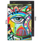 Abstract Eye Painting 20x30 Wood Print - Front & Back View