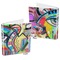 Abstract Eye Painting 3-Ring Binder Front and Back